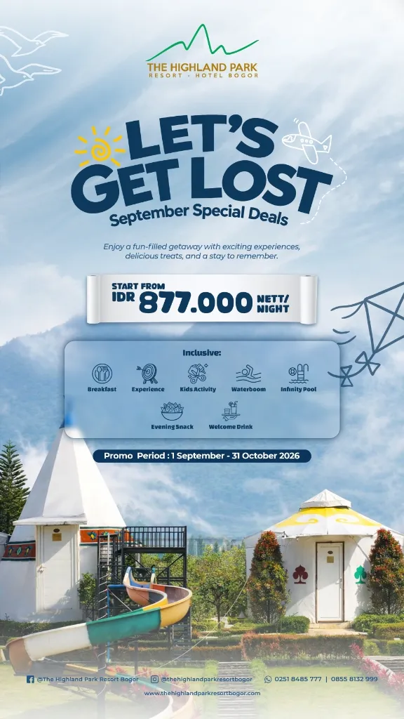 Poster Promo Let's Get Lost September Special Deals