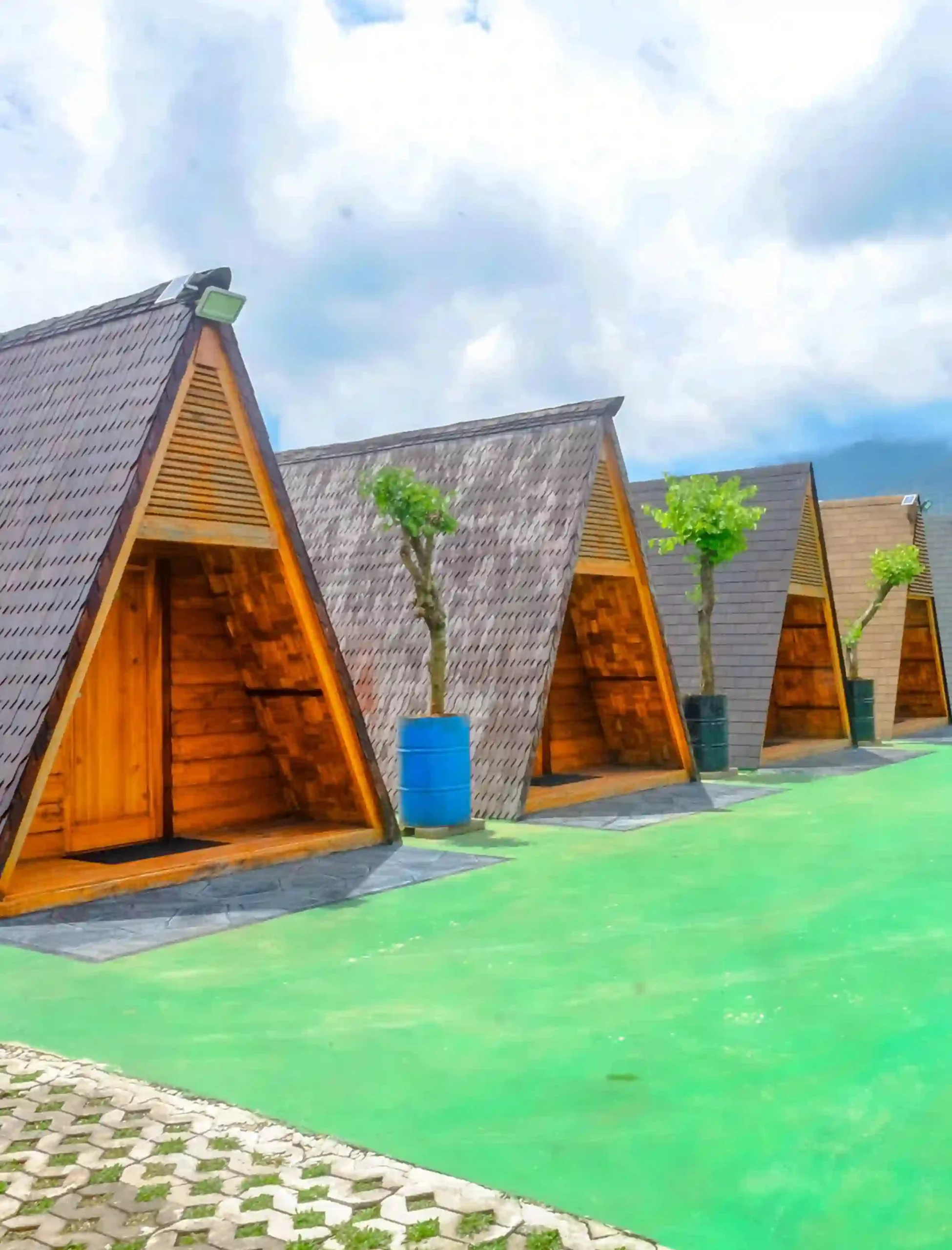 Fasad Wooden House Exterior